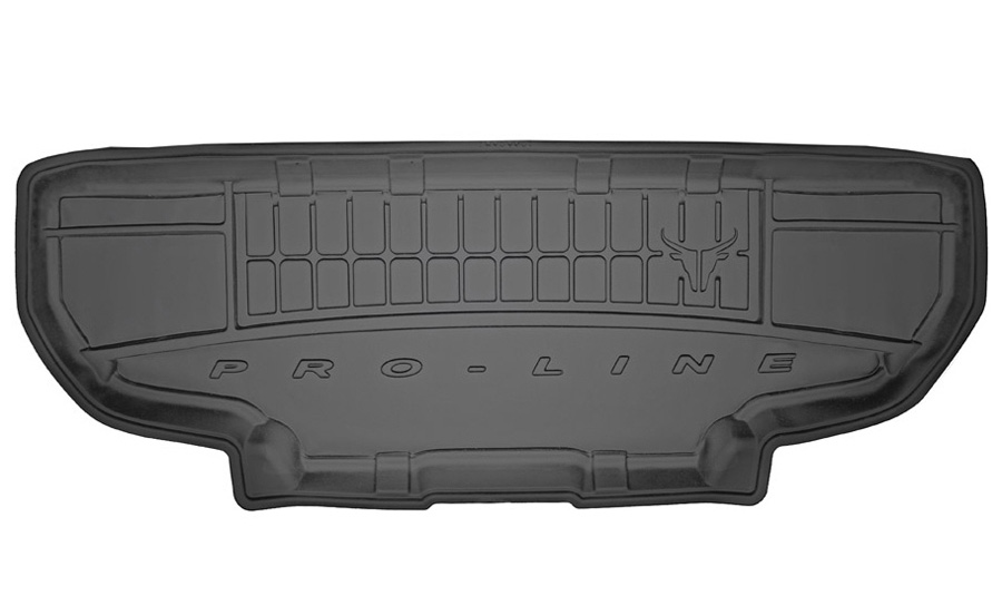Коврик в багажник Ford Galaxy '2006-2015 (короткий) Frogum (черный, резиновый)