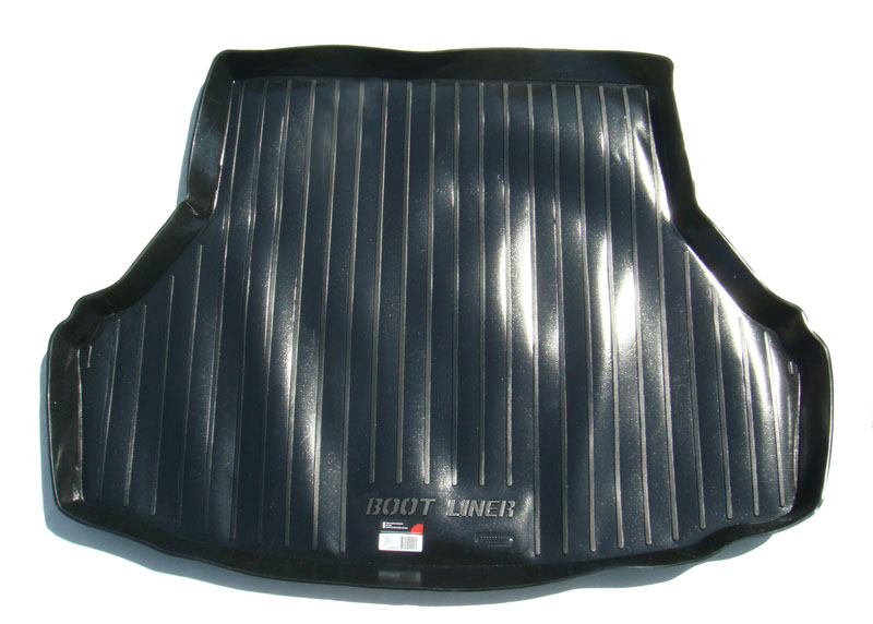 Коврик в багажник LADA (ВАЗ) Granta 2190 '2011-> (седан) L.Locker (черный, резиновый)