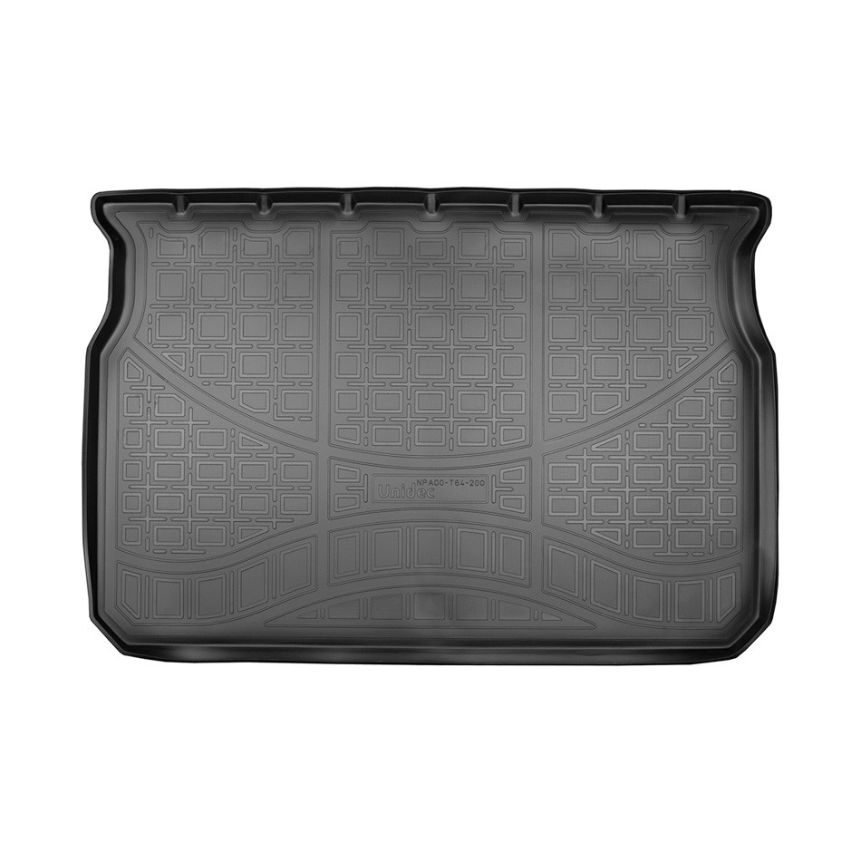 Коврик в багажник Peugeot 208 '2012-2019 (хетчбек) Norplast (черный, пластиковый)