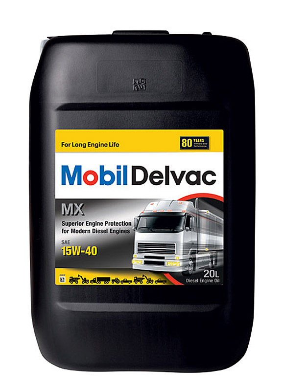 Масло моторное MOBIL DELVAC MX 15W-40, 20 л, № M024020C MOBIL