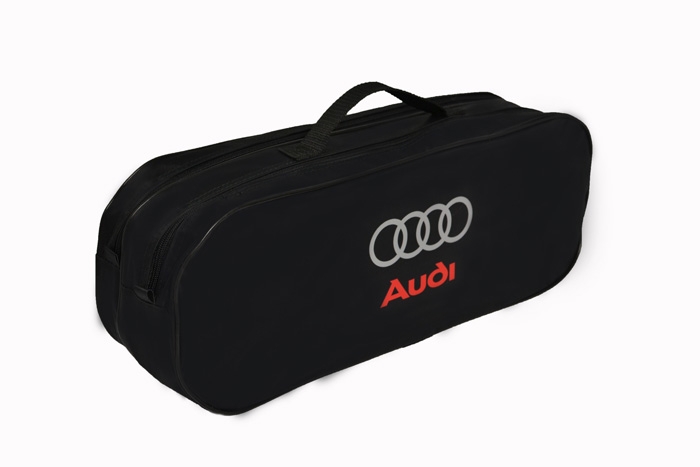 Сумка-органайзер в багажник Audi черная (03-040-2Д) Poputchik