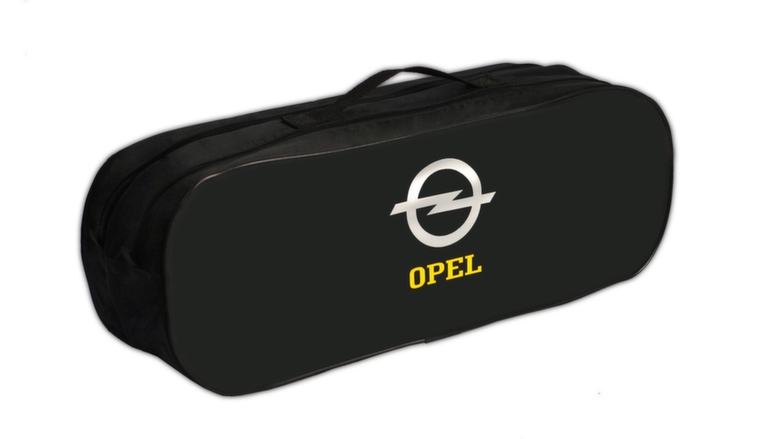 Сумка-органайзер в багажник Opel черная (03-023-2Д) Poputchik