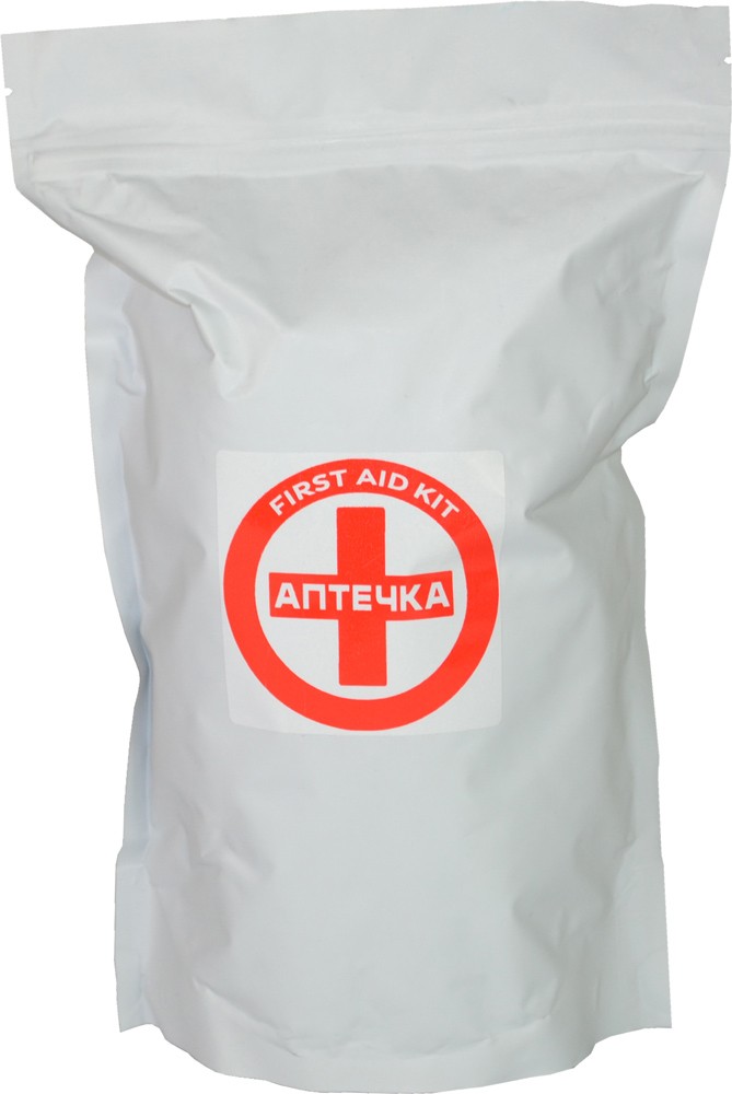 Аптечка автомобильная Евростандарт First Aid Kit Дой-Пак Белый 180х280 мм (02-005-ДП) Poputchik