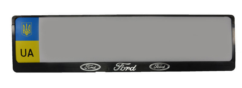 Рамка номера Ford (24-004) 2 шт Inauto