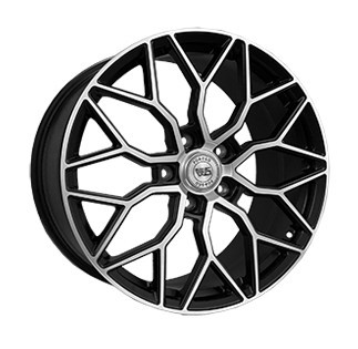 Диски R20 5x130 71 9.5J h 71.6 WS742 MATTE BLACK WITH MACHINED FACE FORGED