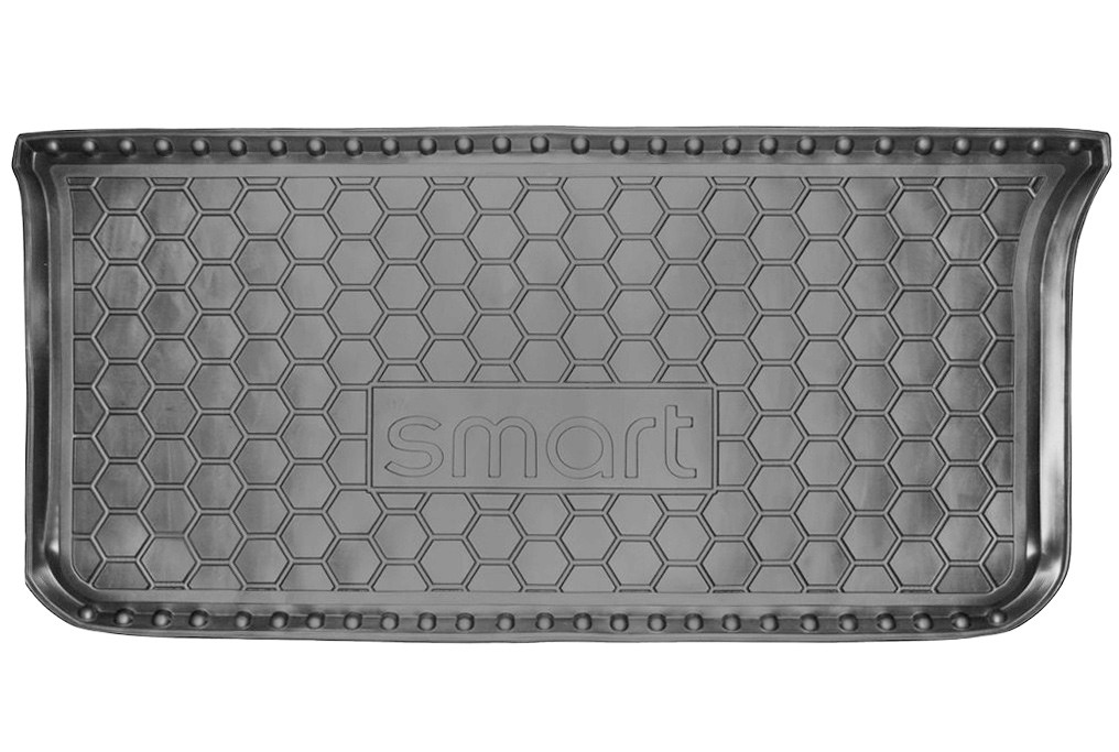 Коврик в багажник Smart ForTwo '2007-2014 Avto-Gumm (черный, пластиковый)