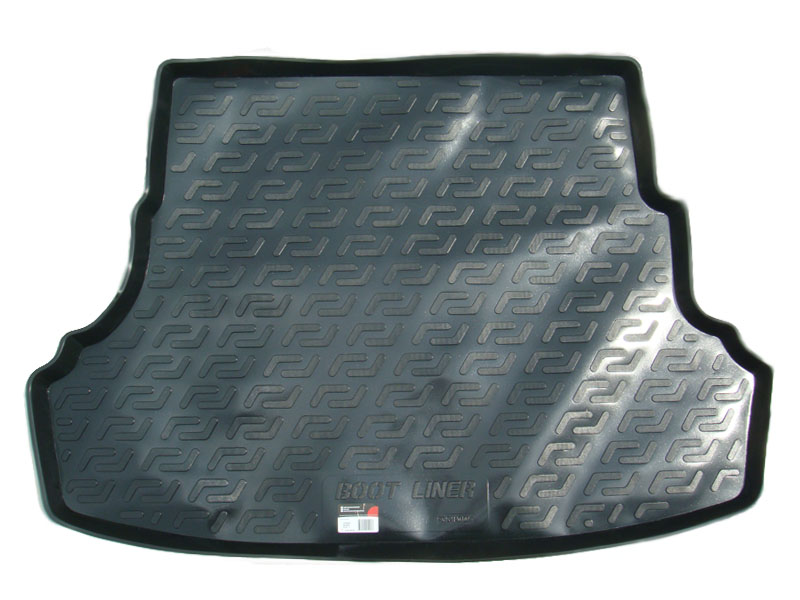 Коврик в багажник Hyundai Accent '2010-2017 (седан) L.Locker (черный, пластиковый)