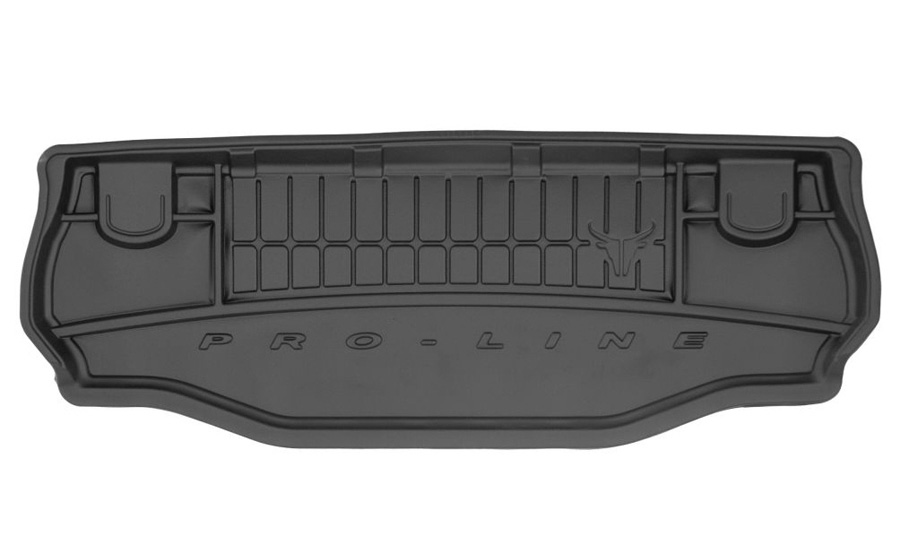 Коврик в багажник Jeep Wrangler '2006-2018 (4 двери) Frogum (черный, резиновый)