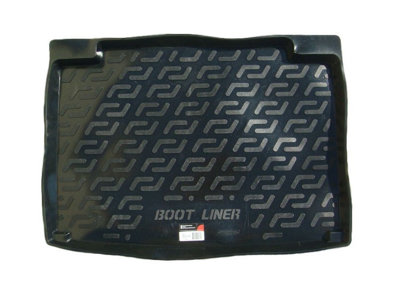 Коврик в багажник Skoda Fabia '1999-2007 (хетчбек) L.Locker (черный, пластиковый)
