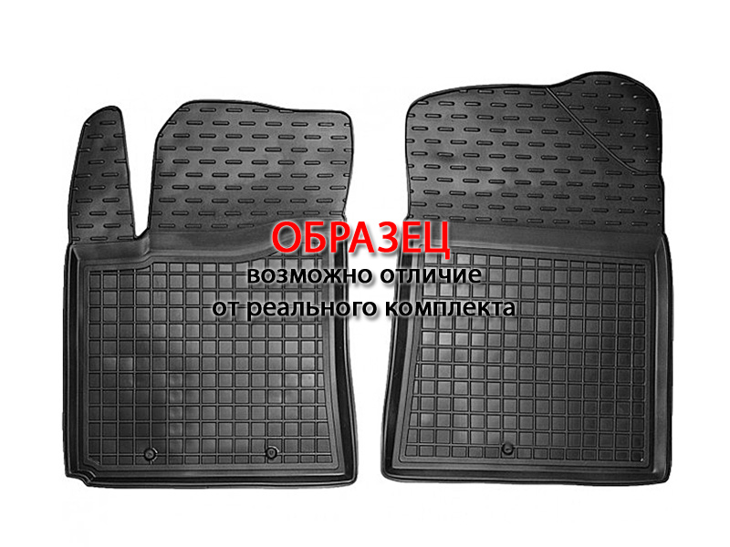 Коврики в салон Geely Emgrand X7 (GX7) '2013-> (передние) Avto-Gumm (черные)