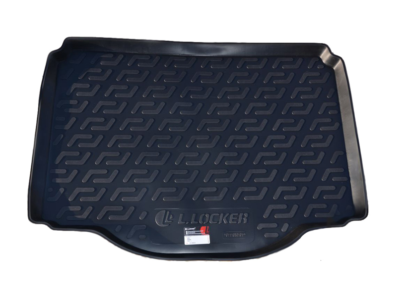Коврик в багажник Opel Mokka '2012-2020 L.Locker (черный, пластиковый)