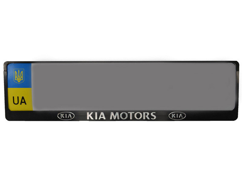 Рамка номера Kia Motors (24-007) 2 шт Inauto