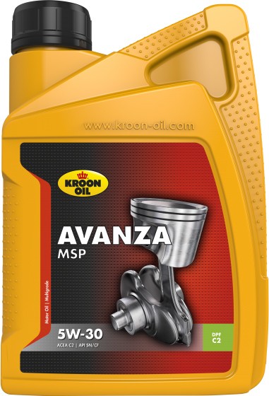 Масло моторное Kroon Oil Avanza MSP 5W-30 1 л (33483)