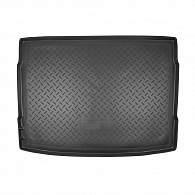 Коврик в багажник Volkswagen Golf 6 '2008-2013 (хетчбек) Norplast (черный, пластиковый)