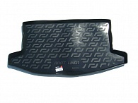 Коврик в багажник Geely MK-Cross '2010-> L.Locker (черный, пластиковый)