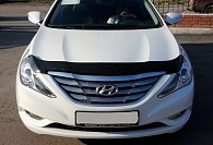 Дефлектор капота Hyundai Sonata '2009-2014 (без логотипа) Sim