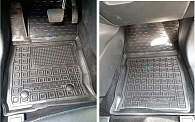 Коврики в салон Ford EcoSport '2012-> (передние, USA) Avto-Gumm (черные)