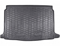 Коврик в багажник Renault Megane '2015-> (хетчбек) Avto-Gumm (черный, пластиковый)