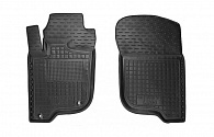 Коврики в салон Mitsubishi L200 '2015-2023 (короткая база, передние) Avto-Gumm (черные)