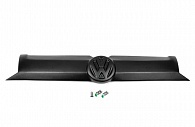 Зимняя накладка на решетку радиатора для Volkswagen T5 '2009-2015 (верхняя решетка) матовая FLY