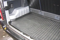 Коврик в багажник Peugeot Partner '1996-2012 (пассажирский) Novline-Autofamily (черный, полиуретановый)