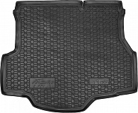 Коврик в багажник Ford Fiesta '2008-2019 (седан) Avto-Gumm (черный, полиуретановый)