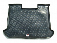 Коврик в багажник Fiat Doblo '2000-2010 (пассажирский) L.Locker (черный, резиновый)
