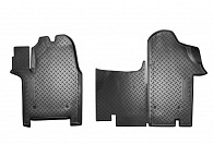 Коврики в салон Renault Master '2010-> (передние) Norplast (черные)