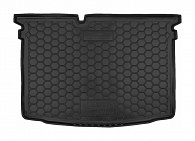 Коврик в багажник Skoda Fabia '2014-2021 (хетчбек) Avto-Gumm (черный, полиуретановый)