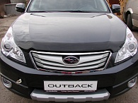 Дефлектор капота Subaru Outback '2009-2014 (без логотипа) Sim