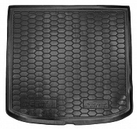 Коврик в багажник Seat Altea XL '2007-> (верхний) Avto-Gumm (черный, пластиковый)
