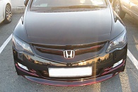 Дефлектор капота Honda Civic '2006-2011 (седан, без логотипа) Sim