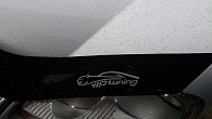 Дефлектор капота Mitsubishi Pajero Sport '2015-2019 (с логотипом) Vip Tuning