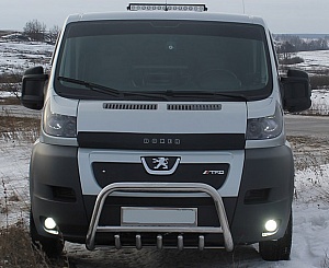 дефлектор капота peugeot boxer