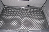 Коврик в багажник Seat Altea '2004-> Novline-Autofamily (черный, полиуретановый)