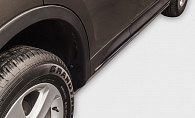 Пороги (подножки) Toyota RAV4 '2013-2019 (диаметр 42 мм) Novline-Autofamily