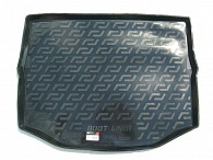 Коврик в багажник Toyota RAV4 '2013-2019 (с полноразмерной запаской) L.Locker (черный, резиновый)