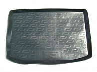 Коврик в багажник KIA Venga '2009-> (верхний) L.Locker (черный, резиновый)
