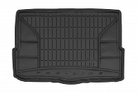 Коврик в багажник Renault Kadjar '2015-> (нижняя полка) Frogum (черный, резиновый)