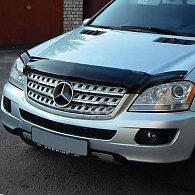 Дефлектор капота Mercedes-Benz M-Class (W164) '2005-2011 (без логотипа) EGR