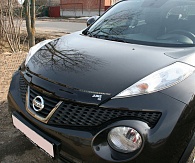 Дефлектор капота Nissan Juke '2010-2019 (с логотипом) EGR