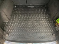 Коврик в багажник Audi A6 (C6) '2005-2011 (универсал) Avto-Gumm (черный, полиуретановый)