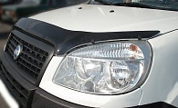 Дефлектор капота Fiat Doblo '2005-2010 (без логотипа) Sim