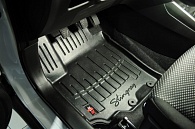 Коврик в салон Honda CR-V '2017-> (водительский) Stingray (черные)