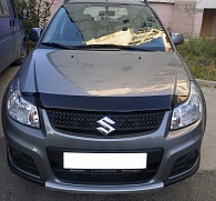 Дефлектор капота Suzuki SX4 '2006-2013 (без логотипа) Sim