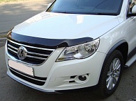 Дефлектор капота Volkswagen Tiguan '2007-2016 (без логотипа) Sim