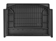 Коврик в багажник Mazda CX-30 '2019-> (нижняя полка) Frogum (черный, резиновый)