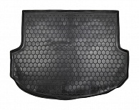 Коврик в багажник Hyundai Santa Fe '2012-2018 (5-ти местный) Avto-Gumm (черный, пластиковый)