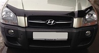Дефлектор капота Hyundai Tucson '2004-2008 (с логотипом) EGR