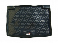 Коврик в багажник Skoda Fabia '1999-2007 (хетчбек) L.Locker (черный, резиновый)